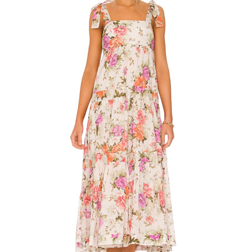 ZIMMERMANN Pattie Tie Shoulder Dress - SZ 2
